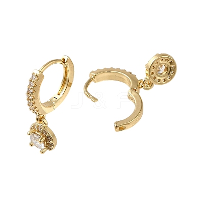 Brass Dangle Earrings EJEW-L271-14KCG-02-1