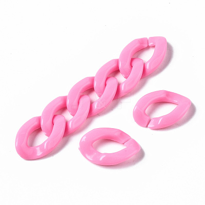 Opaque Acrylic Linking Rings MACR-Q243-001B-1