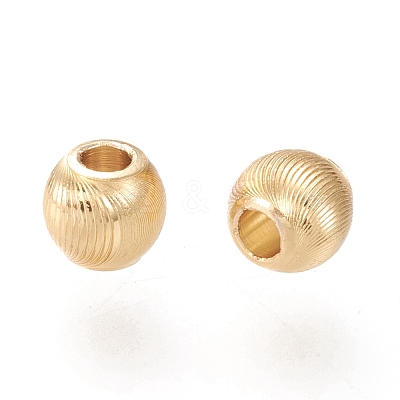 Brass Beads KK-M213-02A-G-1