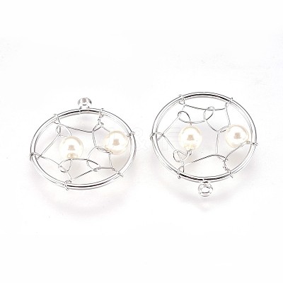 Brass Pendants LS-KK-P153-08P-NF-1