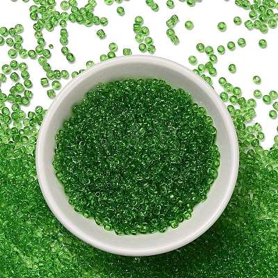 FGB 8/0 Grade A Round Glass Seed Beads SEED-Q006-3mm-F19-1