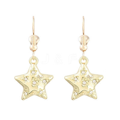 Women's Alloy Micro Pave Cubic Zirconia Dangle Earrings AL-CBA3C8B-05G-1
