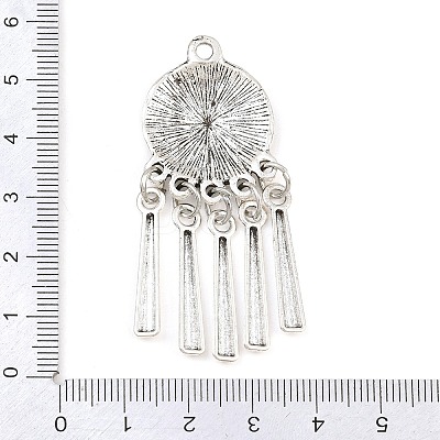 Tibetan Style Alloy Big Pendants AL-CBAAECB-02AS-C-1