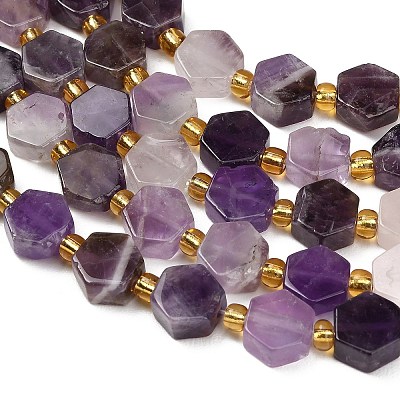Natural Amethyst Beads Strands G-F833-B08-01-1