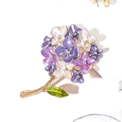 Hydrangea Enamel Pins PW-WG7C672-02-1