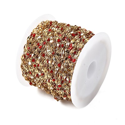 304 Stainless Steel Dapped Chains CHS-H036-01G-12-1