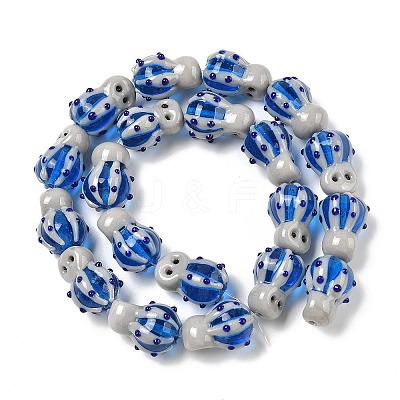 Handmade Lampwork Beads LAMP-R001-04B-1