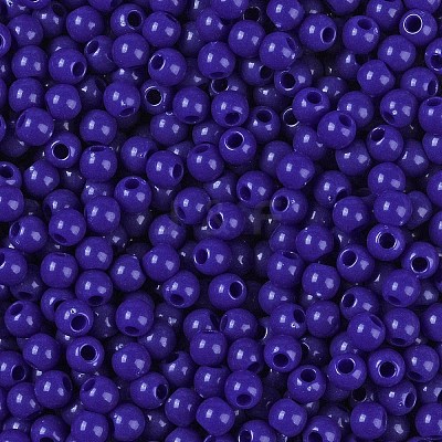 Opaque Acrylic Beads SACR-A007-01A-05-1