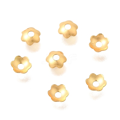 Brass Bead Caps KK-G600-18G-1