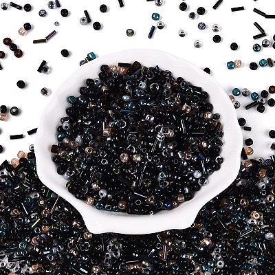 Glass Seed Beads & Bugle Beads SEED-Q041-04E-1