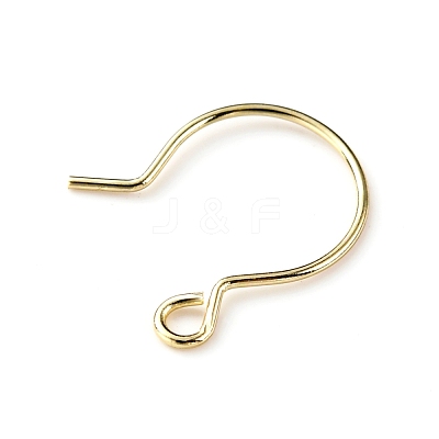 Brass Earring Hooks FIND-WH0042-11G-1