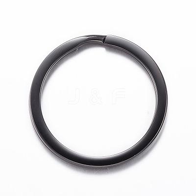 304 Stainless Steel Split Key Rings Ion Plating(IP) STAS-H383-29B-1