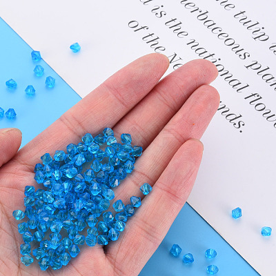 Transparent Acrylic Beads MACR-S373-84-B08-1