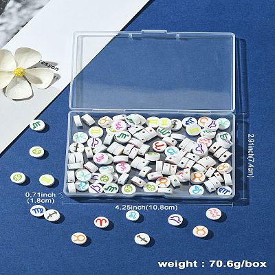 120Pcs 12 Styles Handmade Polymer Clay Beads CLAY-CJ0001-83-1