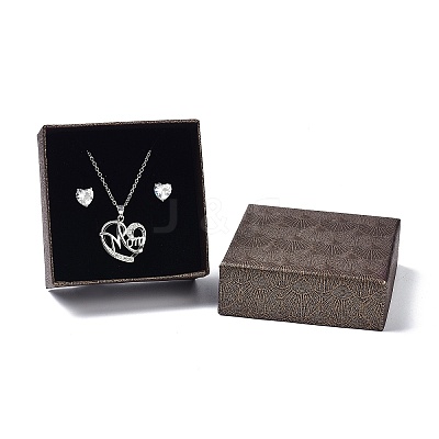 Paper Jewelry Set Boxes LS-CON-Z005-03B-1
