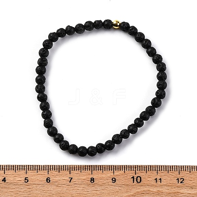 Natural/Synthetic Gemstone Stretch Bracelets Sets BJEW-JB03797-1