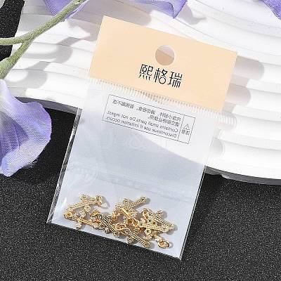 SHEGRACE Brass Micro Pave Clear Cubic Zirconia Pendants XGRQ2O081-451G-1