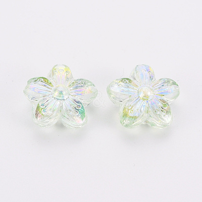 Transparent Acrylic Beads TACR-S154-45C-327-1