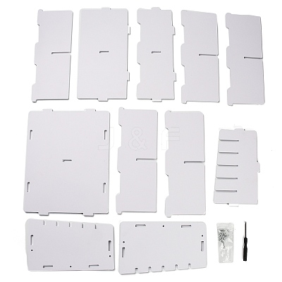 Detachable PVC Cell Phone Storage Box AJEW-XCP0002-89-1