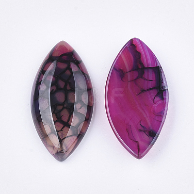Natural Brazilian Agate Cabochons G-S349-24B-1