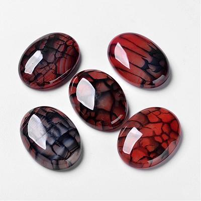 Natural Dragon Veins Cabochons G-F296-07-22x30mm-1