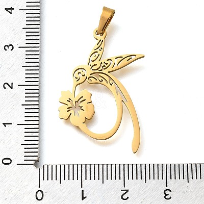 304 Stainless Steel Pendants STAS-Z119-18G-1
