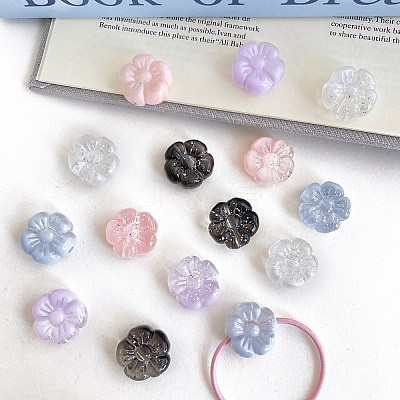 Transparent Acrylic Beads OACR-I015-28-1