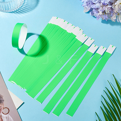 Luminous Paper Disposable Wristbands BJEW-TAC0075-001B-1
