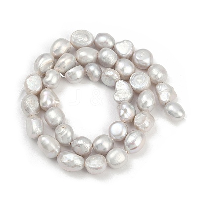 Natural Cultured Freshwater Pearl Beads Strands PEAR-P064-20K-03E-1