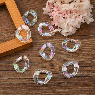 Transparent Acrylic Linkings Rings PACR-N010-038A-01-1