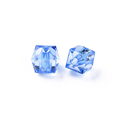 Transparent Acrylic Beads MACR-S373-51B-B04-1