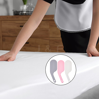 6Pcs 3 Colors PP Plastic Mattress Raiser AJEW-DC0002-08-1