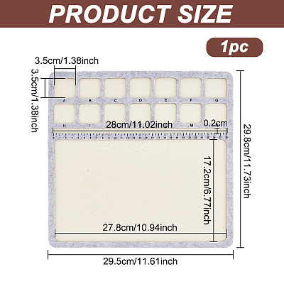 Felt Bead Design Boards TOOL-WH0002-65-1