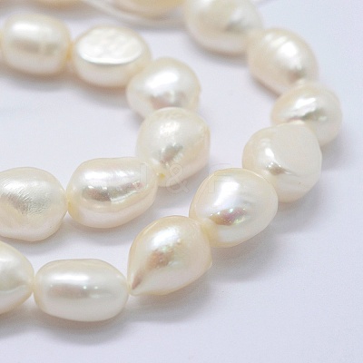 Natural Cultured Freshwater Pearl Beads Strands PEAR-K004-06A-1