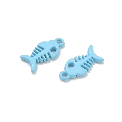 Spray Painted Alloy Pendants AL-CBA5D51-01F-01-1