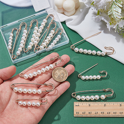 12Pcs 3 Styles Iron Kilt Pins JEWB-SC0001-90-1