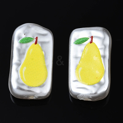 3D Printed ABS Plastic Imitation Pearl Beads KY-S163-432-1