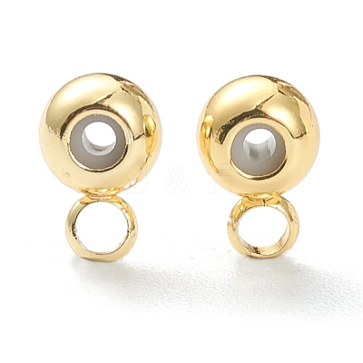 Rack Plating Brass Tube Bails KK-F826-02B-G-1