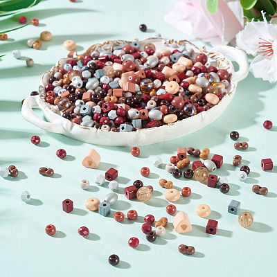 227Pcs Glass Seed Beads SEED-TA0001-58C-1