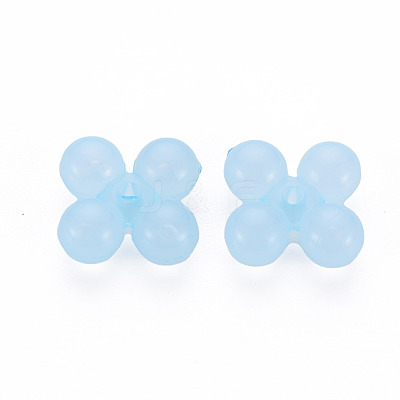 Transparent Acrylic Beads MACR-S373-02E-08-1