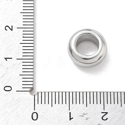 Brass European Beads KK-CBA109E-06P-1
