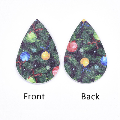 PU Leather Big Pendants FIND-S311-002A-1