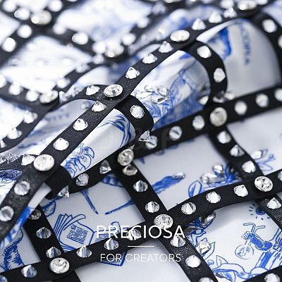 Preciosa® MAXIMA Crystal No Hotfix Flatback Stones Y-PRC-NSS8-60000-200-1