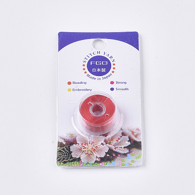 Special Coated Nylon Beading Threads for Seed Beads OCOR-R038-21-1