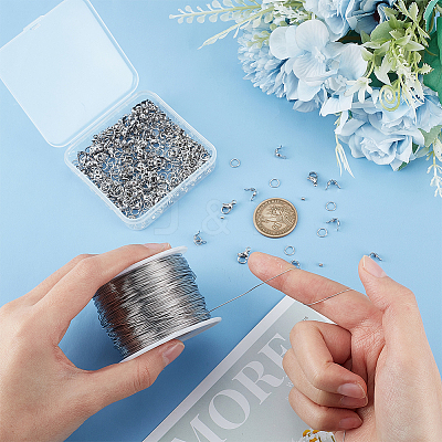 DIY Beading Jewelry Making Finding Kit DIY-BC0012-54A-1