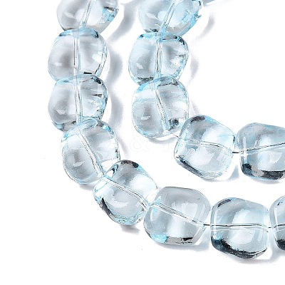 Electroplate Glass Beads Strands EGLA-N012-07I-1