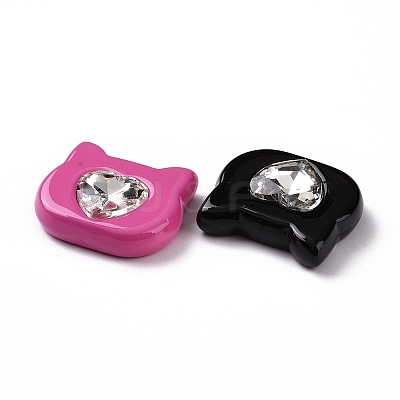 Acrylic Cabochon X-OACR-E008-08-1