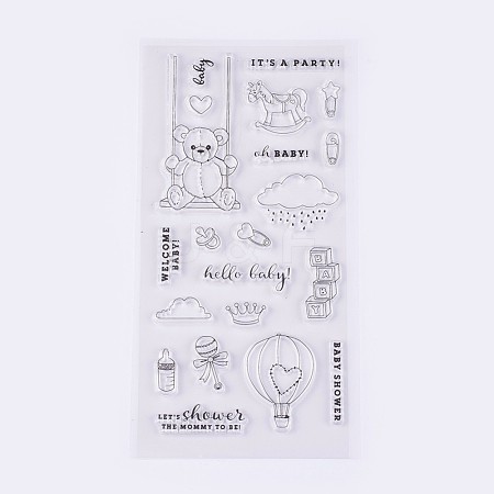 Silicone Stamps DIY-L010-Y76-1