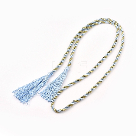 Curtain Tassel Tieback Rope AJEW-WH0104-26B-1