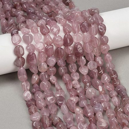 Natural Madagascar Rose Quartz Beads Strands LS-G-Q060-E21-03-1